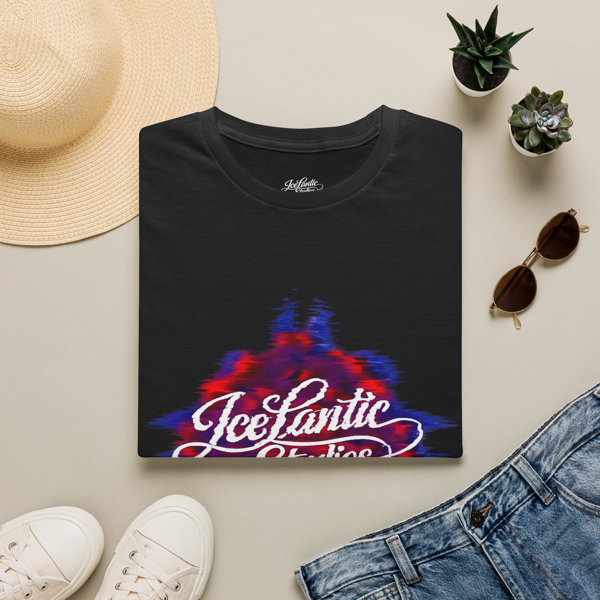 Psychedelic Logo T-Shirt — IceFantic Studios Graphic Tee