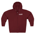 IceLantic Studios Zip Hoodie — Script Logo Full-Zip Hooded Sweatshirt